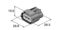 Durable Sumitomo Automotive Connectors 6189-0779 2 Pin Housing Contacts