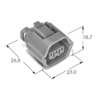 KET Korea Electric Terminal Connectors MG641295-4, MG631233-7 Automotive Housing Wire to Wire 4 Pin Connector